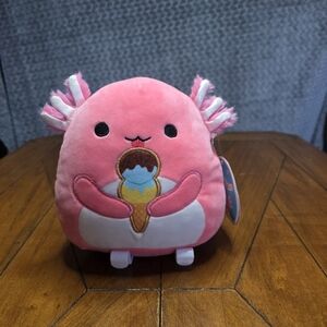 Squishmallow Pink Archie Axolotl 8” – Ice Cream Variant Hard to Find